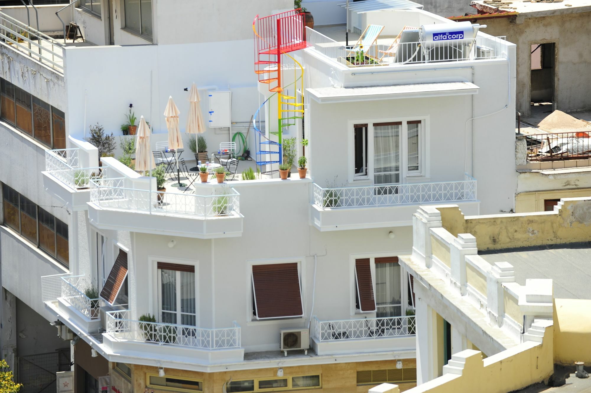 Live In Athens, Psyrri Central Apartments Bagian luar foto